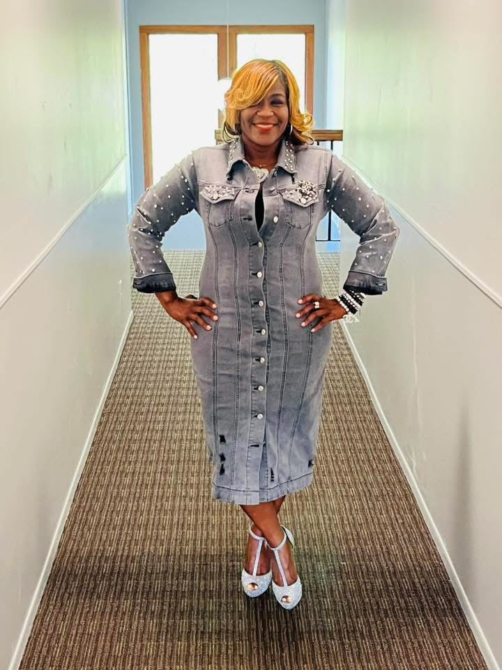Delightfully Denim Dress/Duster