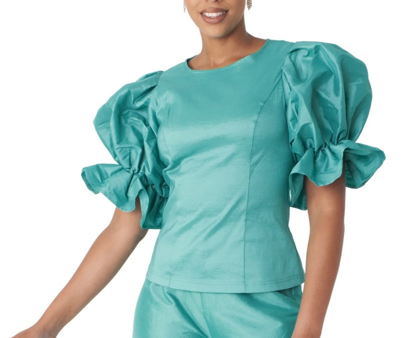 Fashion Teal Blouse