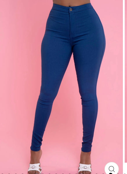 Blue Stretch Jeans