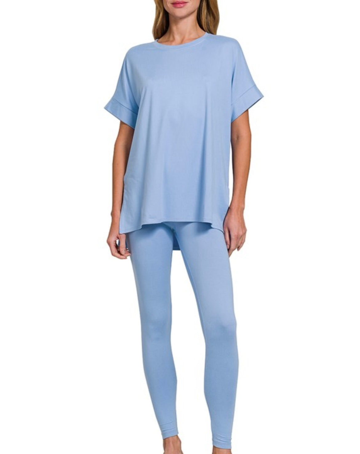 Baby Blue 2 Piece Chill Set