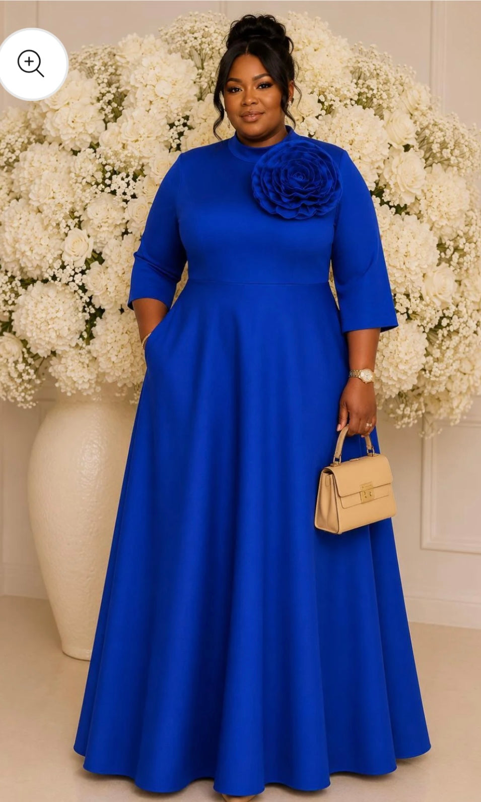 Blue Dynasty Dress