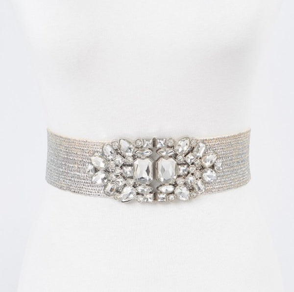 Silver Glam Belt