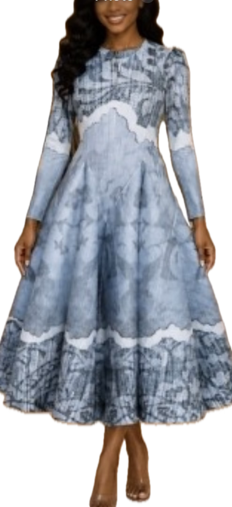 Grey Mix Bounce Dress