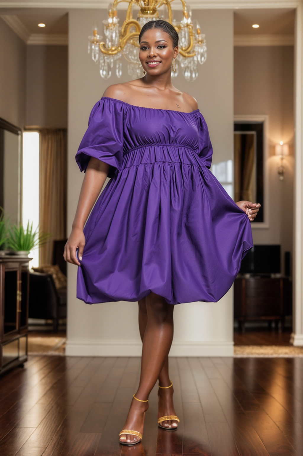 Poppin Purple Dress