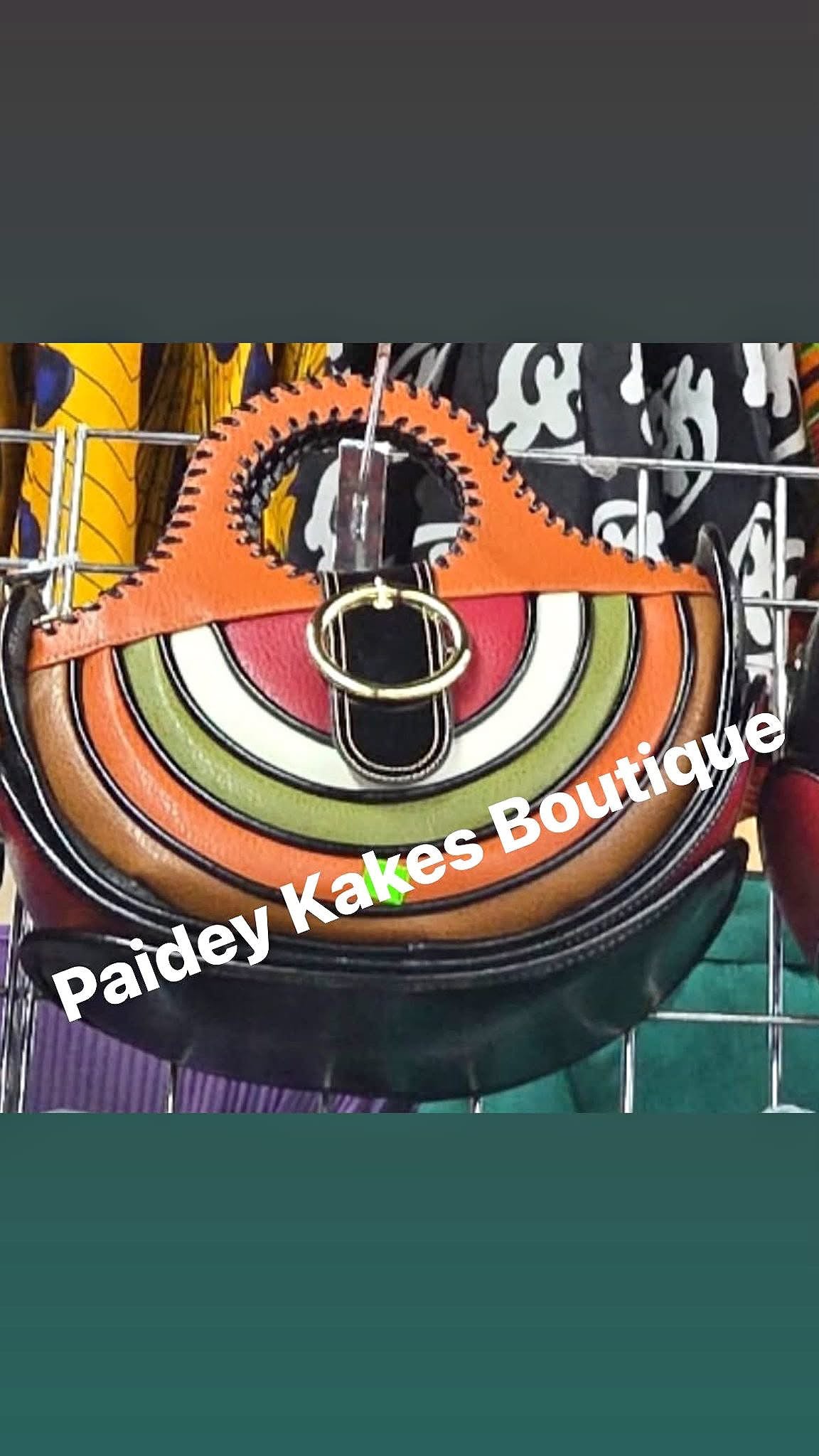 The Orange Statement Handbag