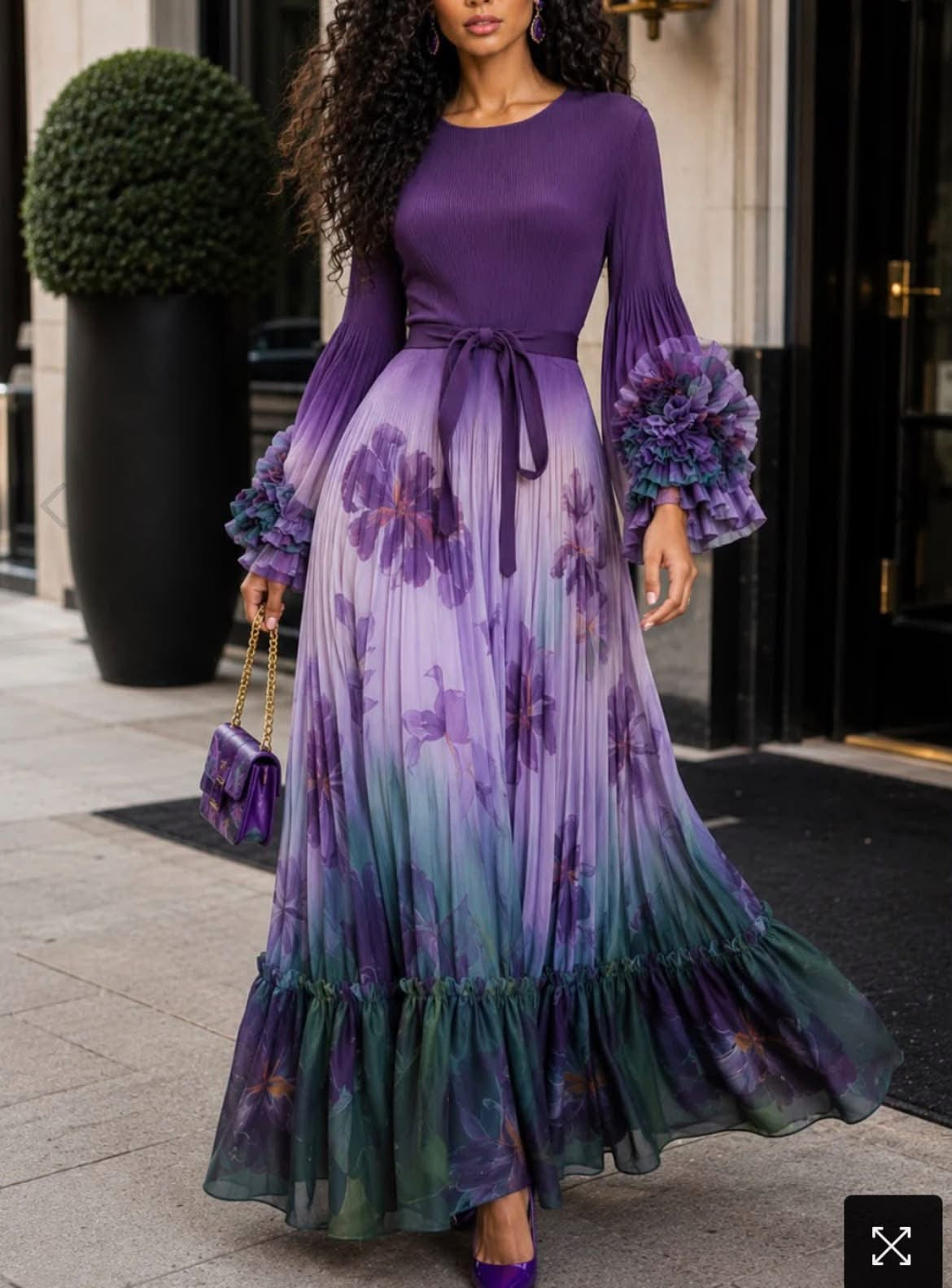 Purple Delight Dress