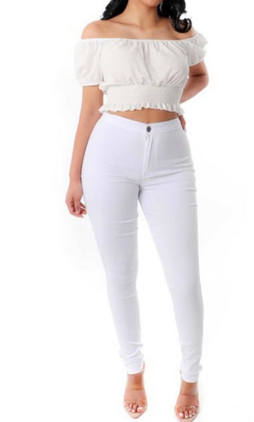 White Jeans